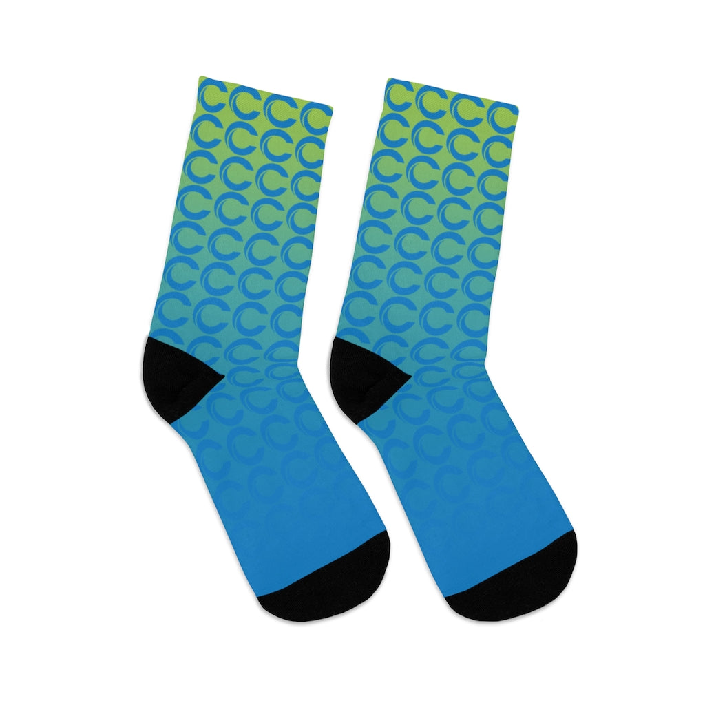 Cerule Socks - Blue/Green