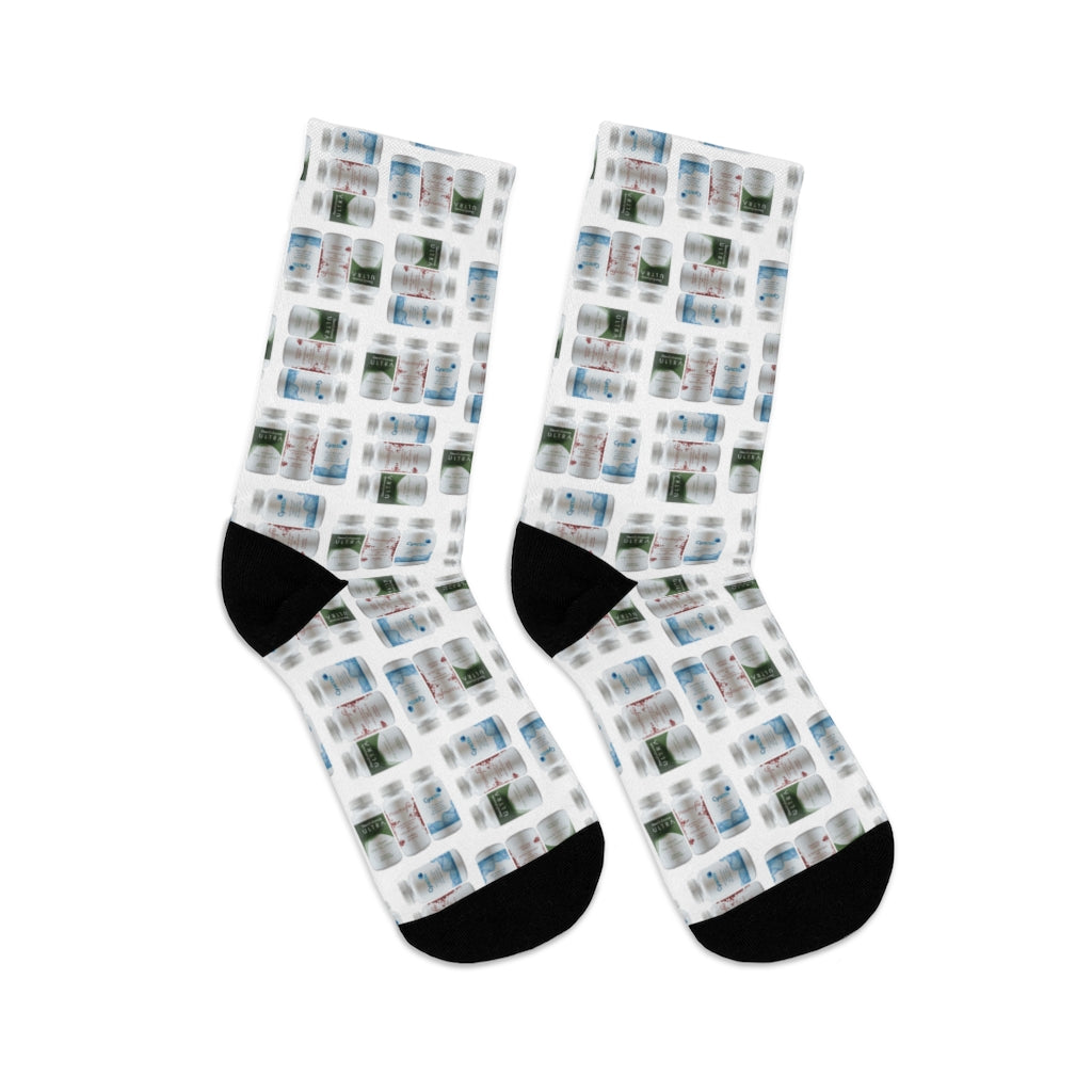 Cerule Socks - Bottles