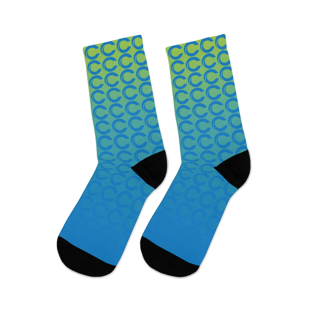 Cerule Socks - Blue/Green