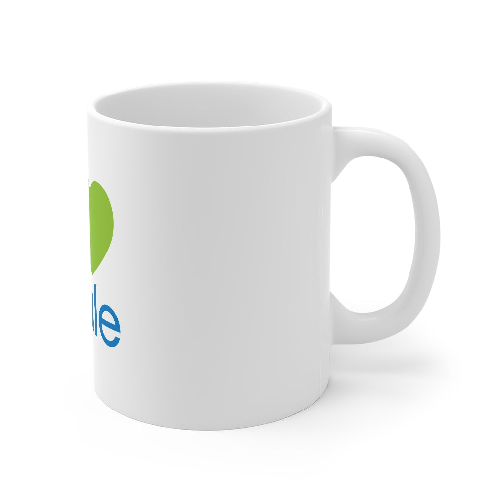 Cerule Coffee Mug "I Heart"