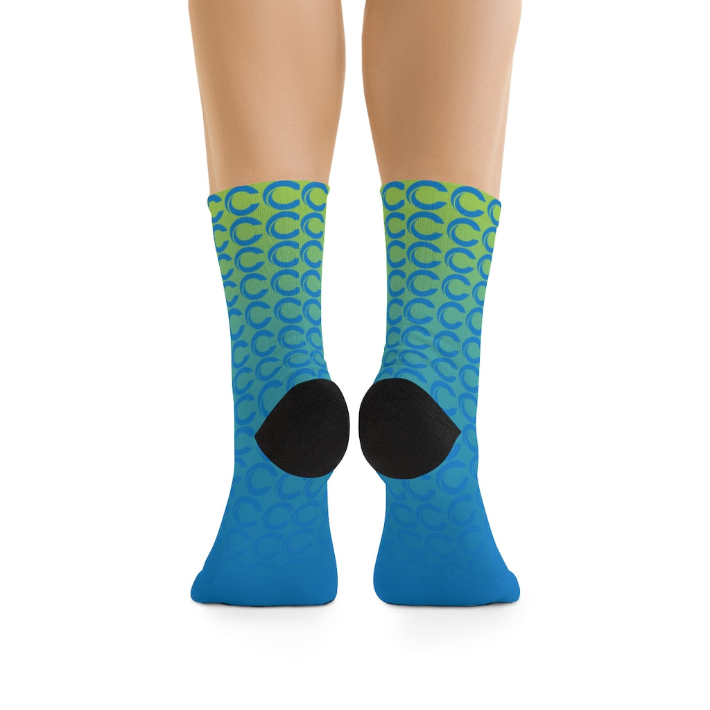Cerule Socks - Blue/Green