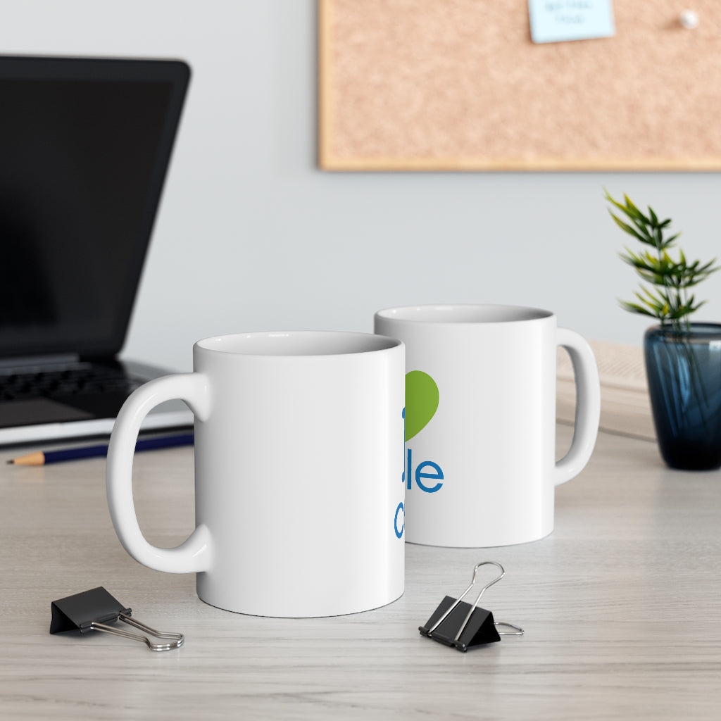 Cerule Coffee Mug "I Heart"