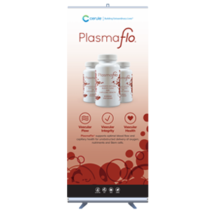 Roll up banner PlasmaFlo (US & CA)