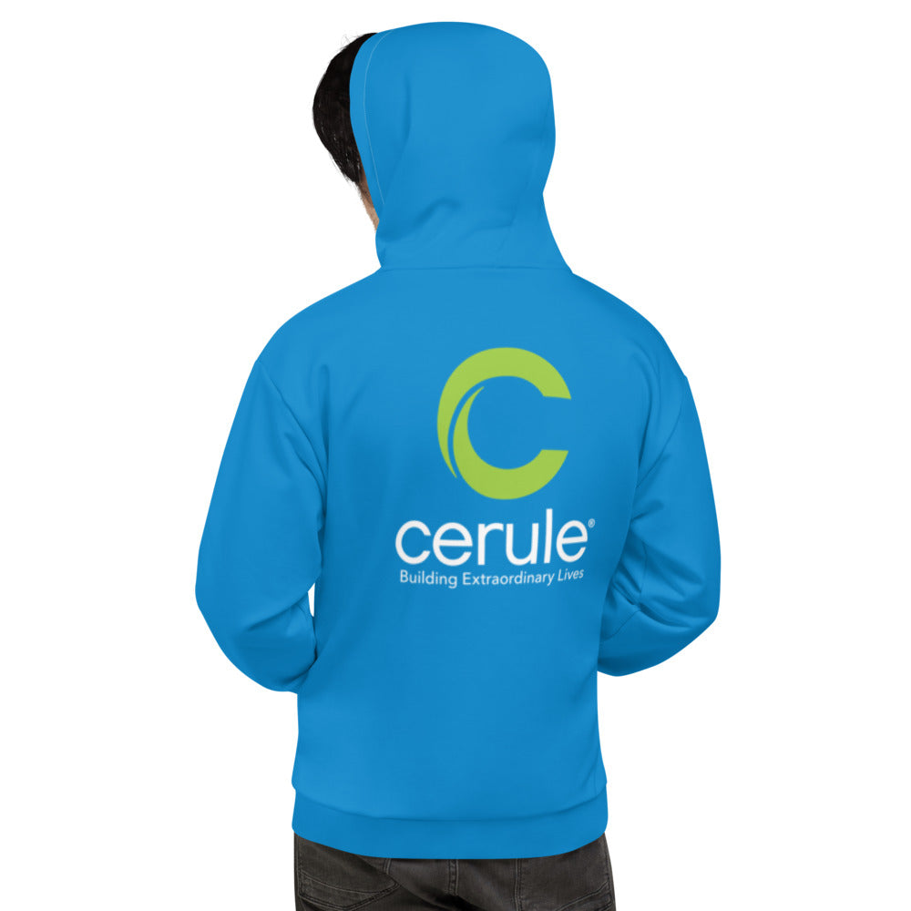 Hoodie - Cerule Pocket - Blue