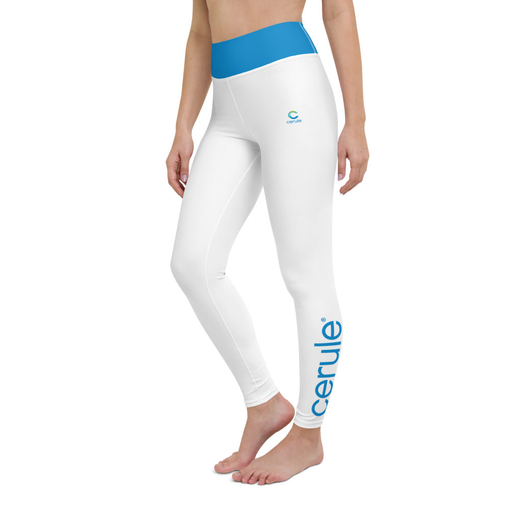 Women's Yoga Leggings - White