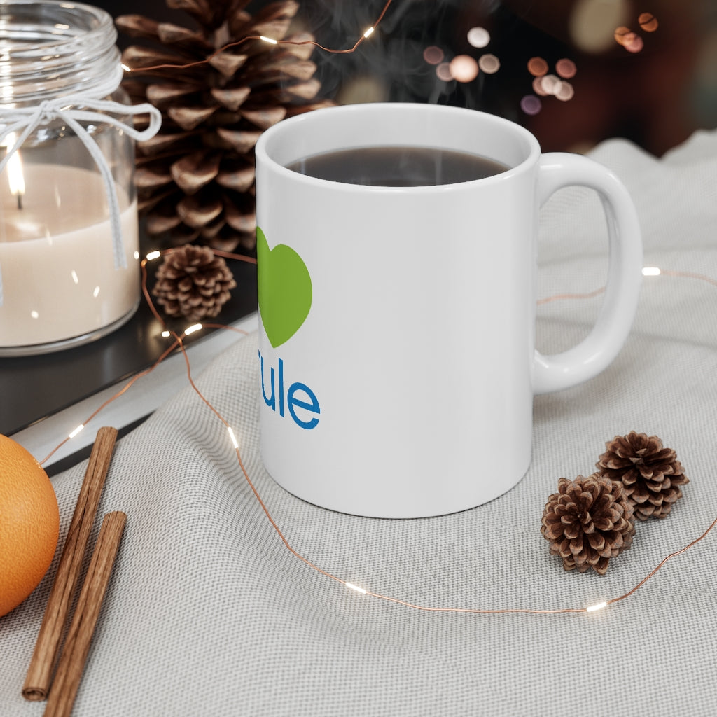 Cerule Coffee Mug "I Heart"