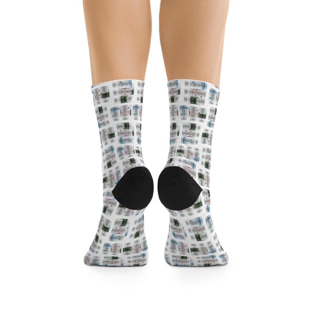 Cerule Socks - Bottles