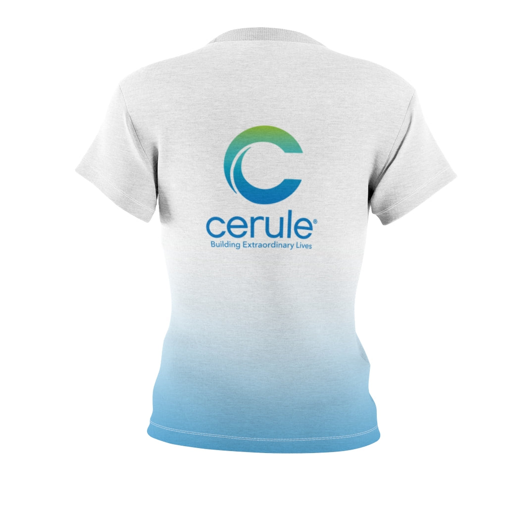 Blue Fade Women's Tee