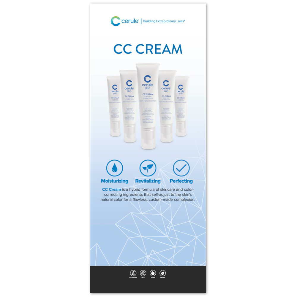 Roll up banner CC Cream (US & CA)