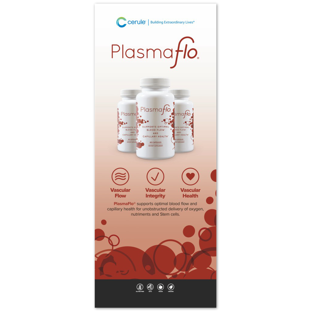 Roll up banner PlasmaFlo (US & CA)