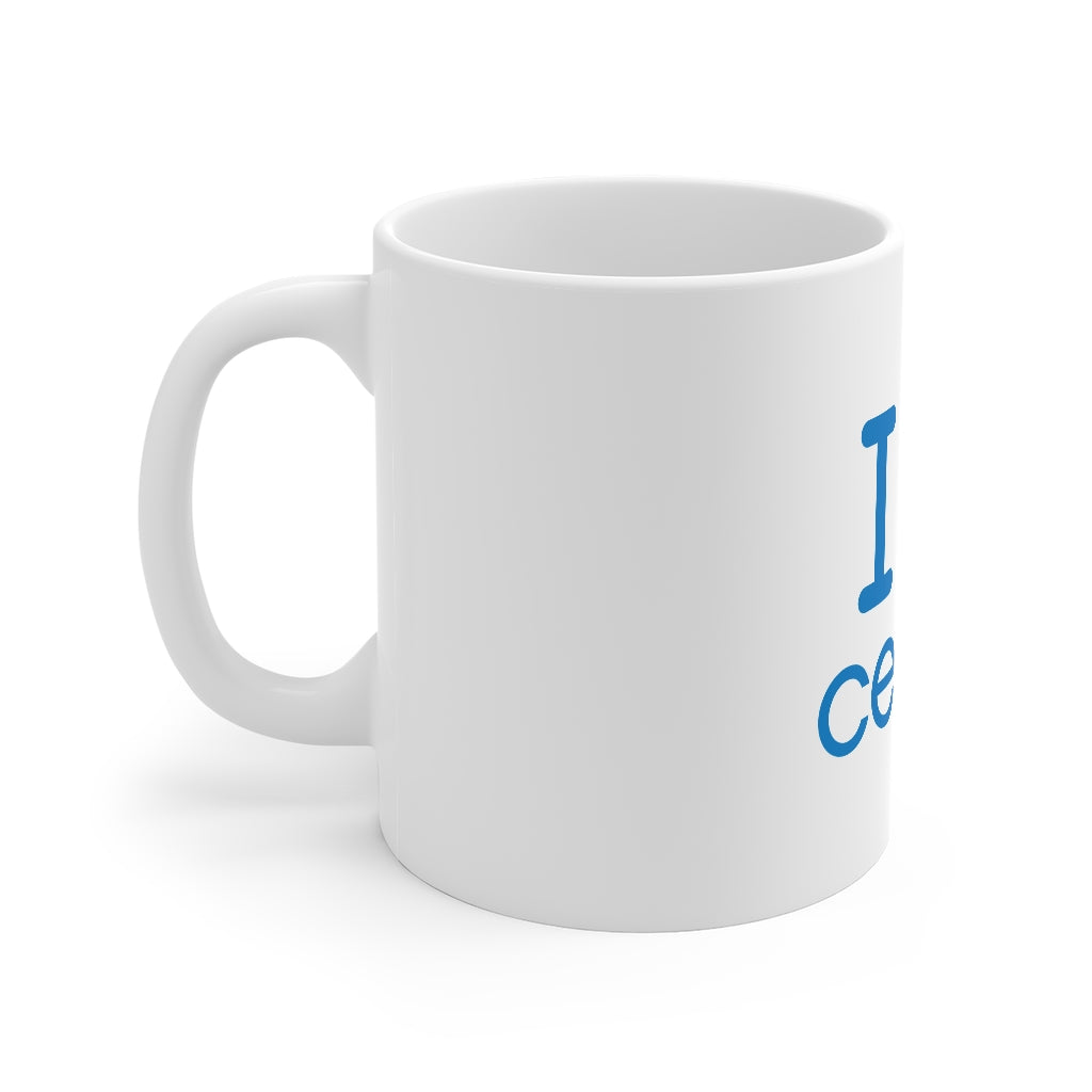 Cerule Coffee Mug "I Heart"