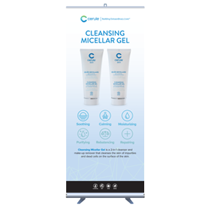 Roll up banner Micellar Gel (US & CA)