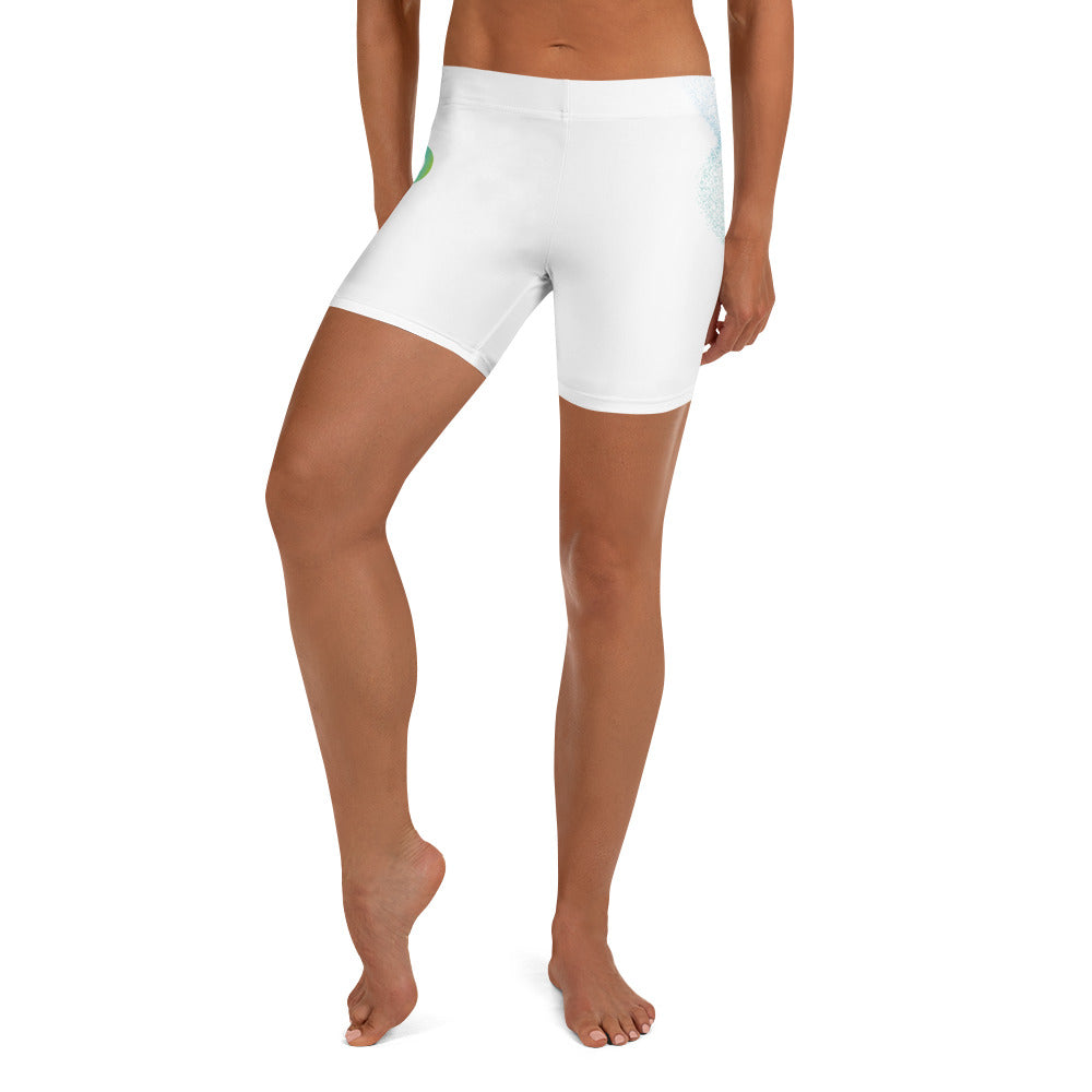 Women's "Cerule Wave" Shorts