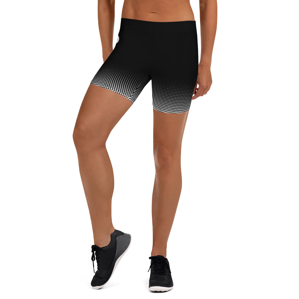 Women's "Cerule Black" Shorts