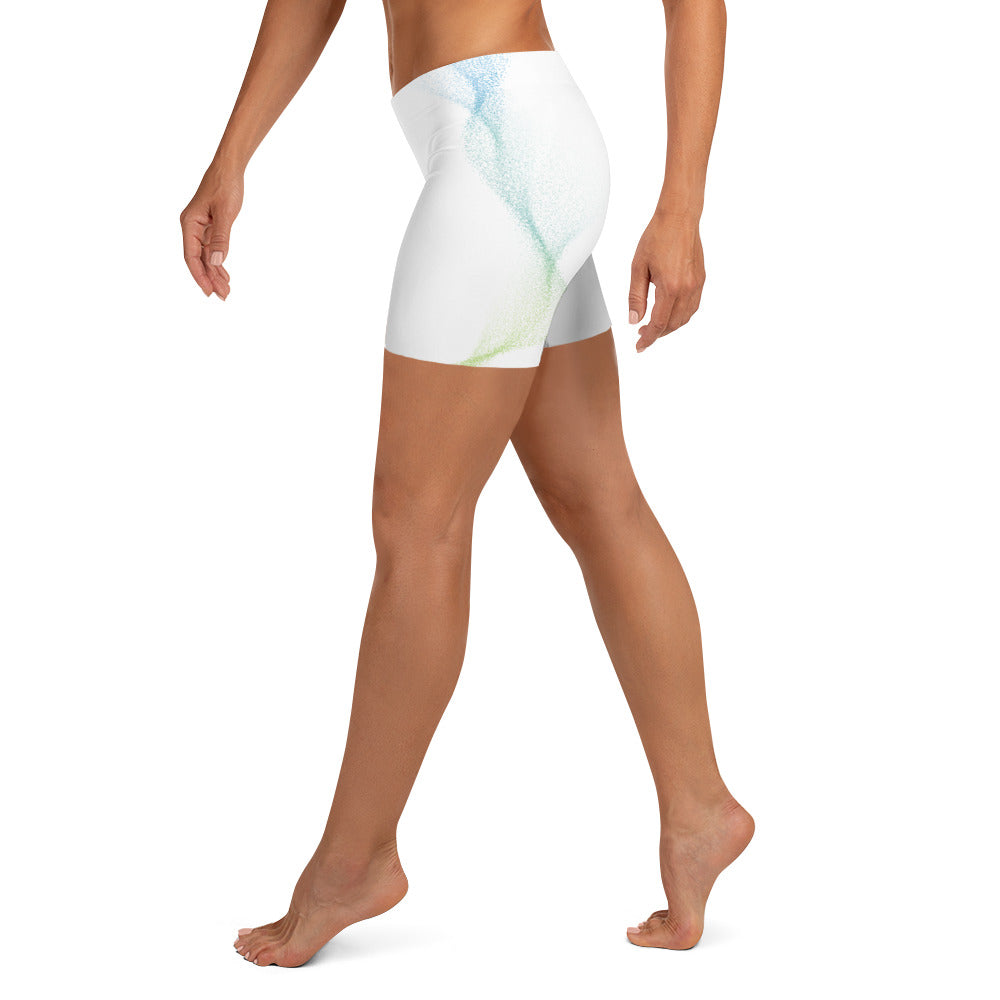 Women's "Cerule Wave" Shorts