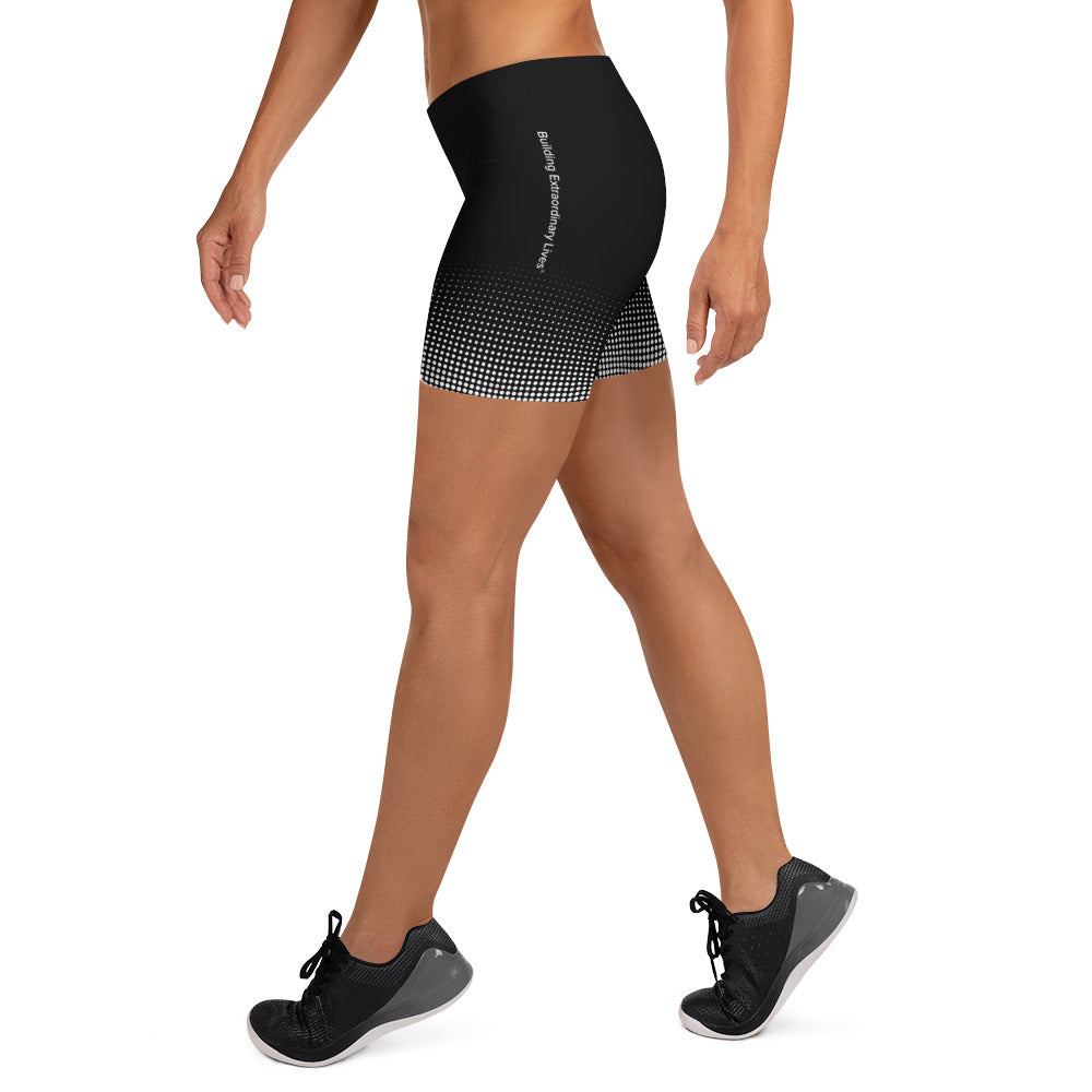 Women's "Cerule Black" Shorts