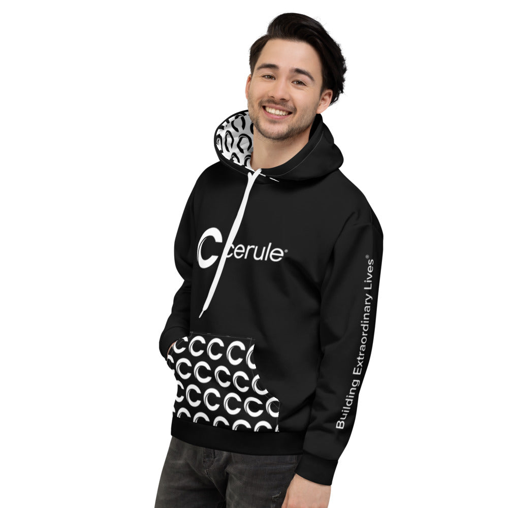 Hoodie - Cerule Pocket - Black