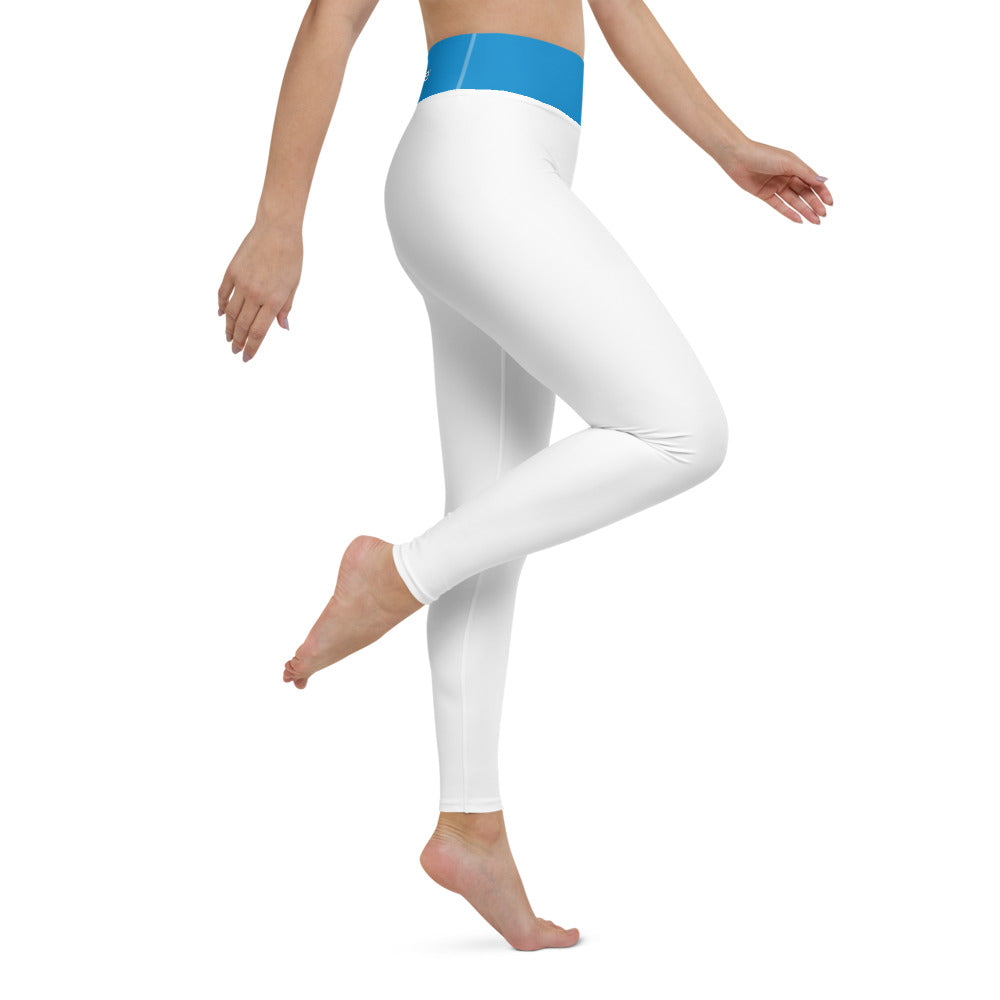 Women's Yoga Leggings - White